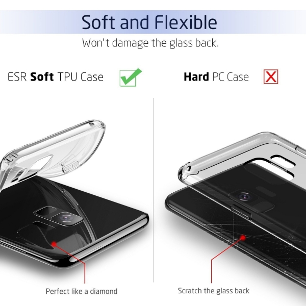 ESR Samsung Galaxy S9 effaf Klf-Clear