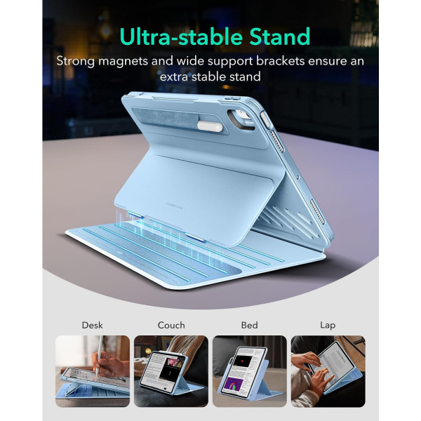 ESR Shift iPad Air Standl Klf (11 in)(6.Nesil)-Light Blue