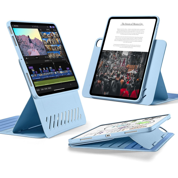 ESR Shift iPad Air Standl Klf (11 in)(6.Nesil)-Light Blue