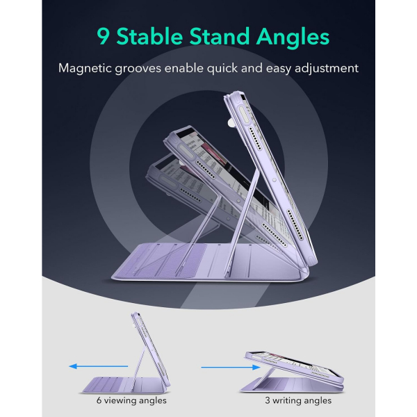 ESR Shift iPad Air Standl Klf (11 in)(6.Nesil)-Light Purple