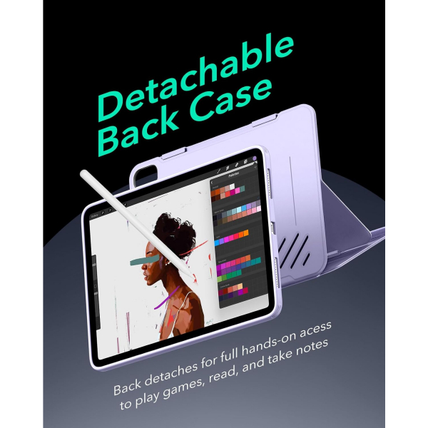 ESR Shift iPad Air Standl Klf (11 in)(6.Nesil)-Light Purple