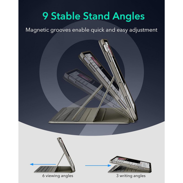 ESR Shift iPad Air Standl Klf (11 in)(6.Nesil)-Titanium