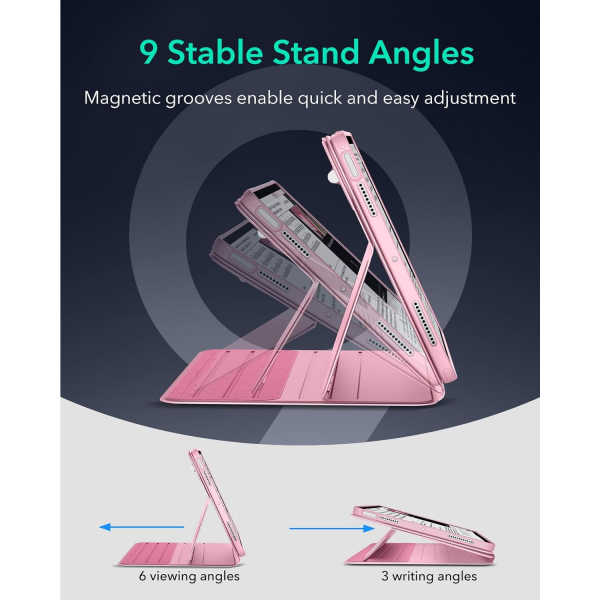 ESR Shift iPad Air Standl Klf (11 in)(6.Nesil)-Pink