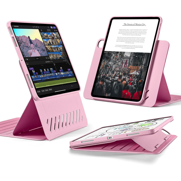 ESR Shift iPad Air Standl Klf (11 in)(6.Nesil)-Pink