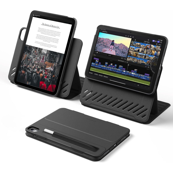 ESR Shift iPad Air Standl Klf (11 in)(6.Nesil)-Durable Black