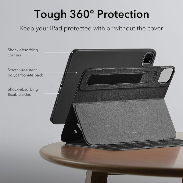 ESR Shift iPad Pro 6/5.Nesil Standl Klf (12.9 in)-Black