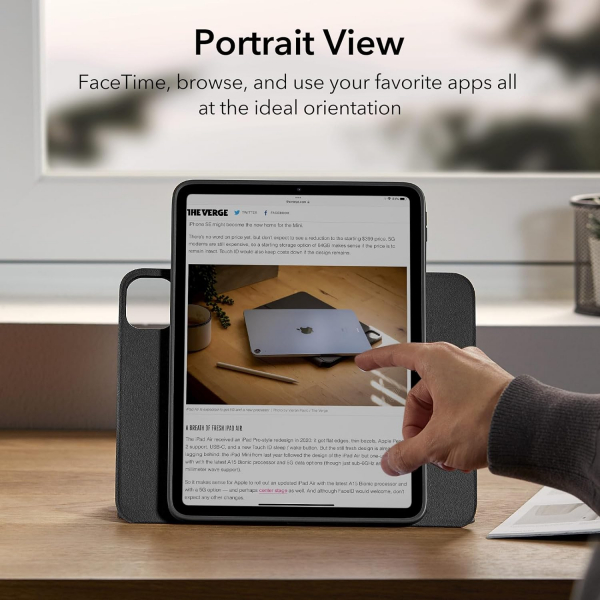 ESR Shift iPad Pro 6/5.Nesil Standl Klf (12.9 in)-Black