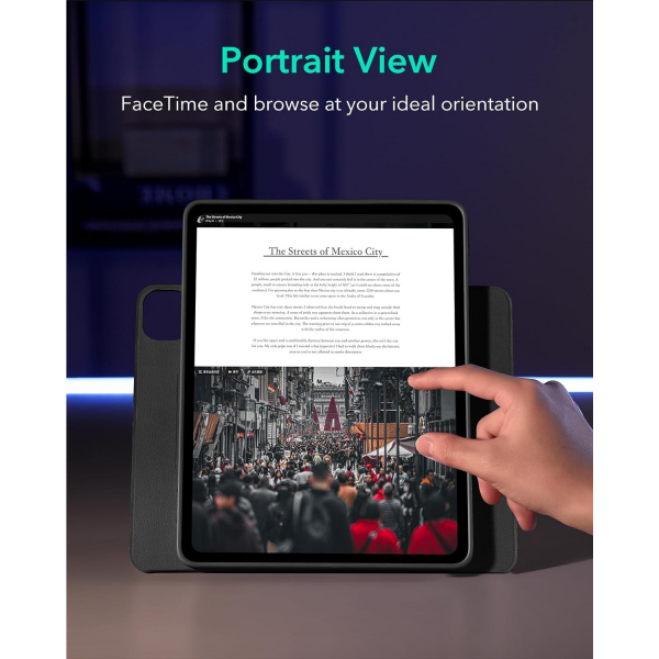 ESR Shift iPad Pro Standl Klf (13 in)-Black