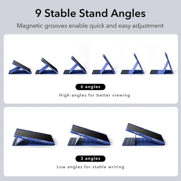 ESR Shift iPad Pro 6/5.Nesil Standl Klf (12.9 in)-Blue