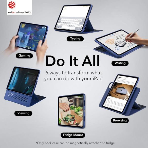 ESR Shift iPad Pro 6/5.Nesil Standl Klf (12.9 in)-Blue