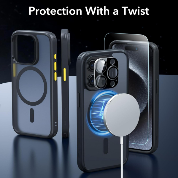 ESR Apple iPhone 15 Pro Klf -Frosted Black