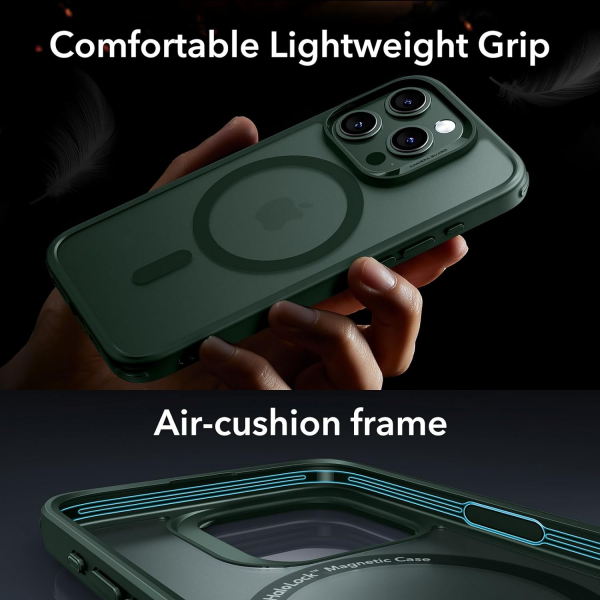 ESR Apple iPhone 15 Pro Klf -Frosted Dark Green