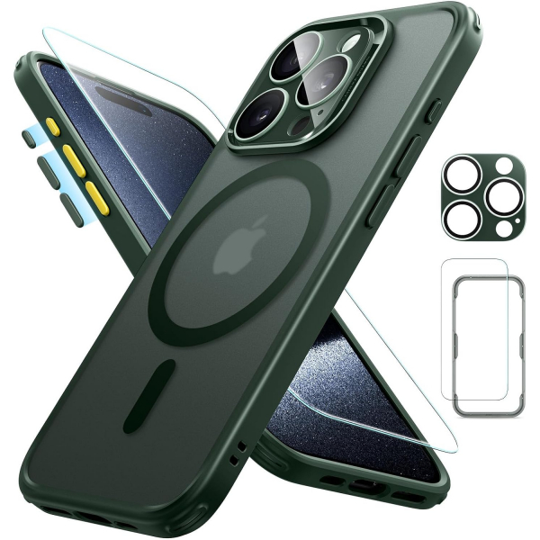 ESR Apple iPhone 15 Pro Klf -Frosted Dark Green