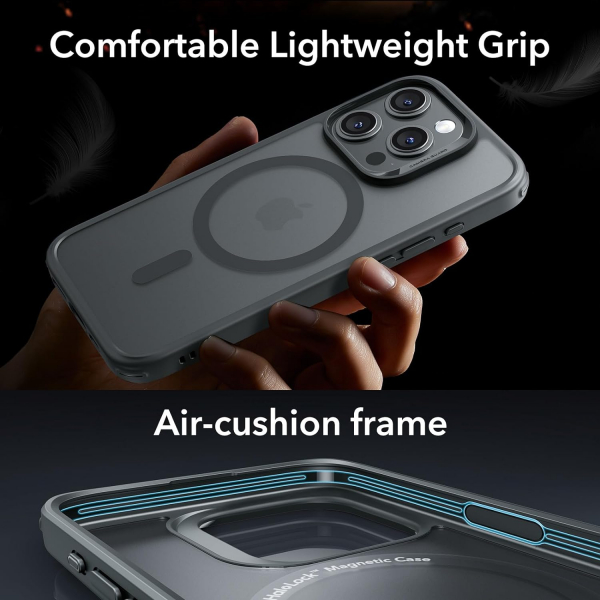 ESR Apple iPhone 15 Pro Klf -Frosted Grey