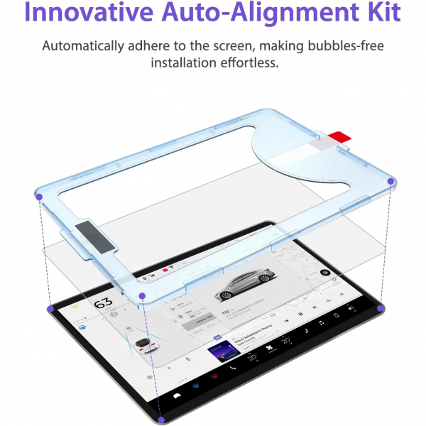 Fabunor Tesla Model 3/Y Mat Ekran Koruyucu 