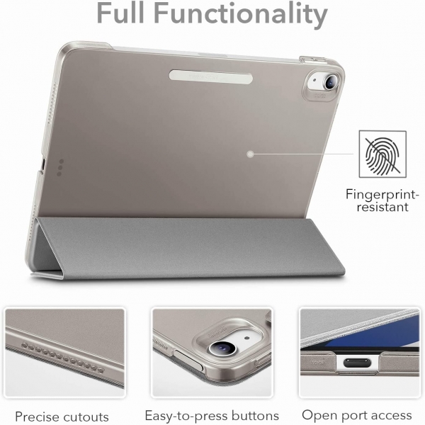 ESR Apple iPad Air 4 Ascend Serisi Klf (10.9 in)-Silver Grey