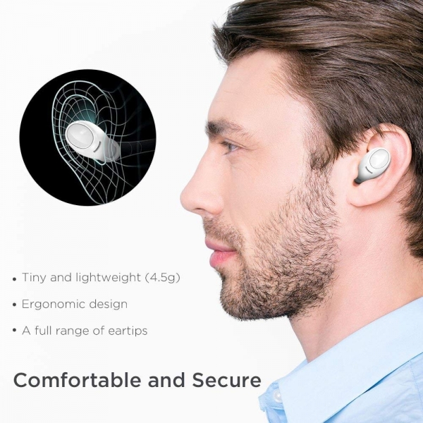 ESR Bluetooth Kulak i Kulaklk-White
