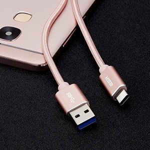 ESR USB C Kablo (2 Adet)-Rose Gold