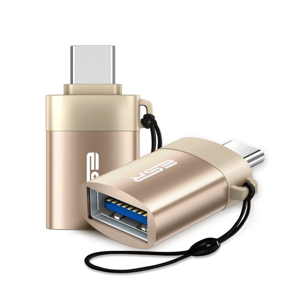 ESR USB C to USB A OTG Adaptr (2 Adet) (Altn)