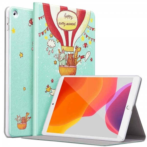 ESR iPad 7. Nesil Illustrator Stand� K�l�f (10.2 in�)-Balloon Buddies