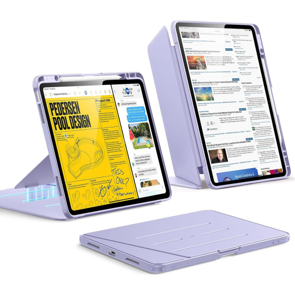 ESR iPad Air M4/M3/M2 Flip K�l�f (2026/2025/2024) 13in�-Purple