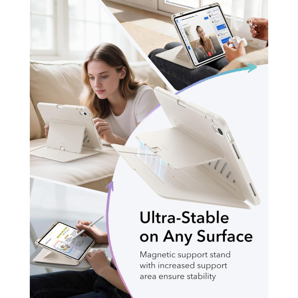 ESR iPad Air M4/M3/M2 Flip K�l�f (2026/2025/2024) 13in�-Starlight