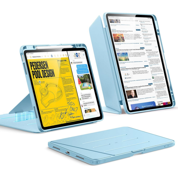 ESR iPad Air M4/M3/M2 Flip K�l�f (2026/2025/2024) 13in�-Sky Blue