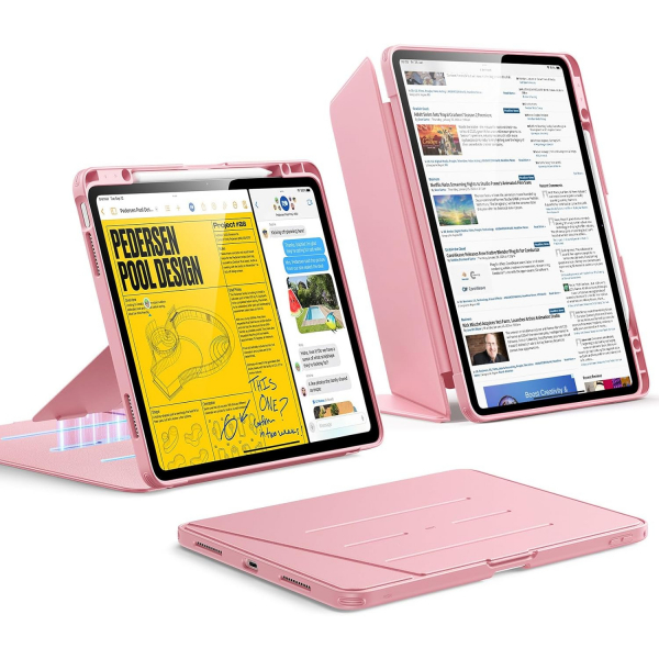 ESR iPad Air M4/M3/M2 Flip K�l�f (2026/2025/2024) 13in�-Pink