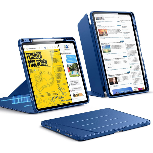 ESR iPad Air M4/M3/M2 Flip K�l�f (2026/2025/2024) 13in�-Blue