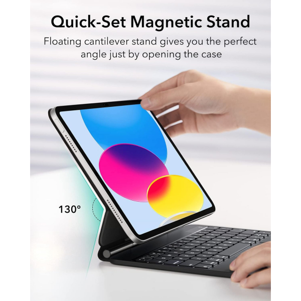 ESR iPad A16 Manyetik Klavyeli Klf (11/10.9 in)