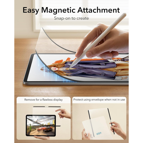 ESR iPad Air 7.Nesil Mat Ekran Koruyucu (11 in)