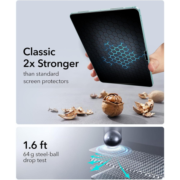 ESR iPad Air M2 Temperli Cam Ekran Koruyucu (13 in)