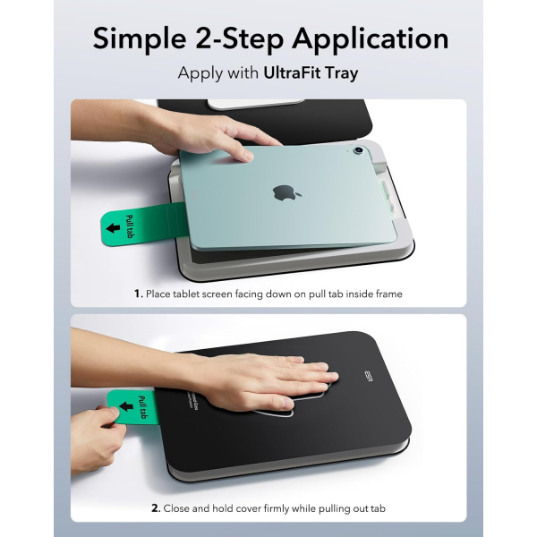 ESR iPad Air M2 Temperli Cam Ekran Koruyucu (13 in)