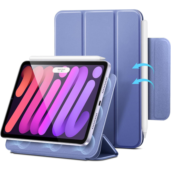 ESR iPad Mini 6 Rebound Manyetik Klf (8.3 in)-Purple