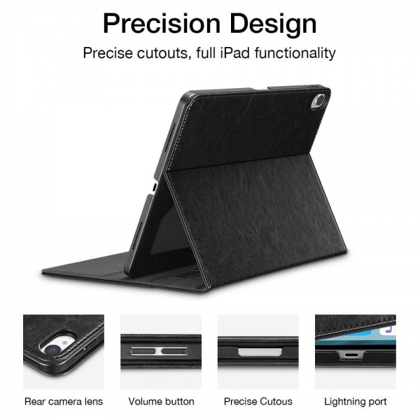 ESR iPad Pro Deri Stand Klf (11in)-Black
