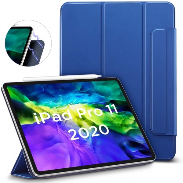ESR iPad Pro Rebound Manyetik Akll Klf (11 in)(2. Nesil)-Blue