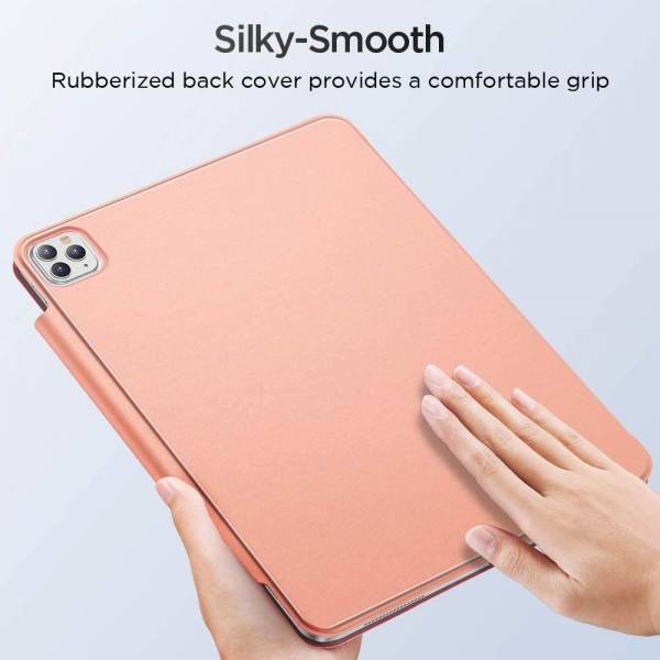 ESR iPad Pro Rebound Manyetik Akll Klf (12.9 in)(4. Nesil)-Rose Gold