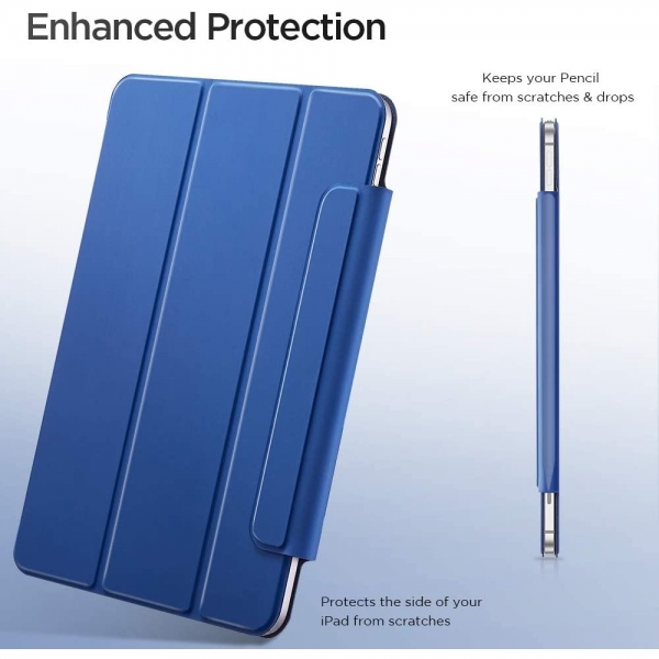 ESR iPad Pro Rebound Manyetik Akll Klf (12.9 in)(4. Nesil)-Blue