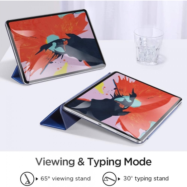 ESR iPad Pro Rebound Manyetik Akll Klf (12.9 in)(4. Nesil)-Blue