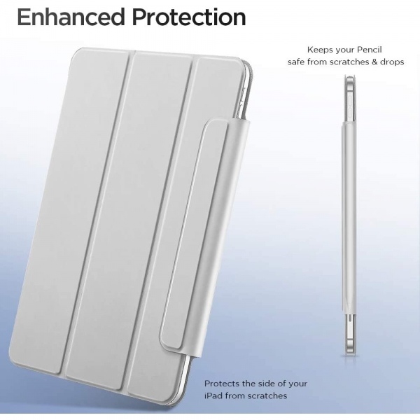 ESR iPad Pro Rebound Manyetik Akll Klf (12.9 in)(4. Nesil)-Gray