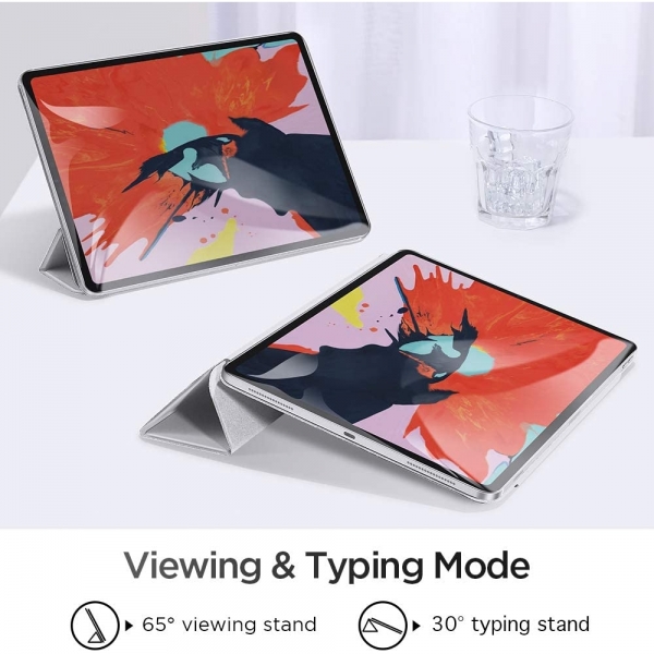ESR iPad Pro Rebound Manyetik Akll Klf (12.9 in)(4. Nesil)-Gray