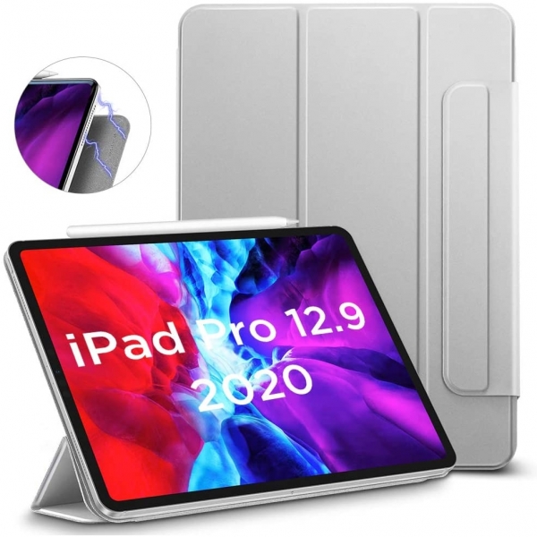 ESR iPad Pro Rebound Manyetik Akll Klf (12.9 in)(4. Nesil)-Gray