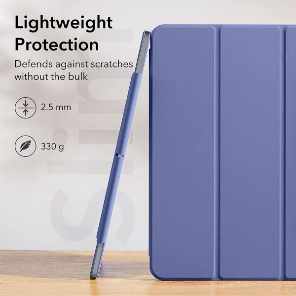 ESR iPad Pro Rebound Manyetik Akll Klf (12.9 in)(4. Nesil)-Lavender