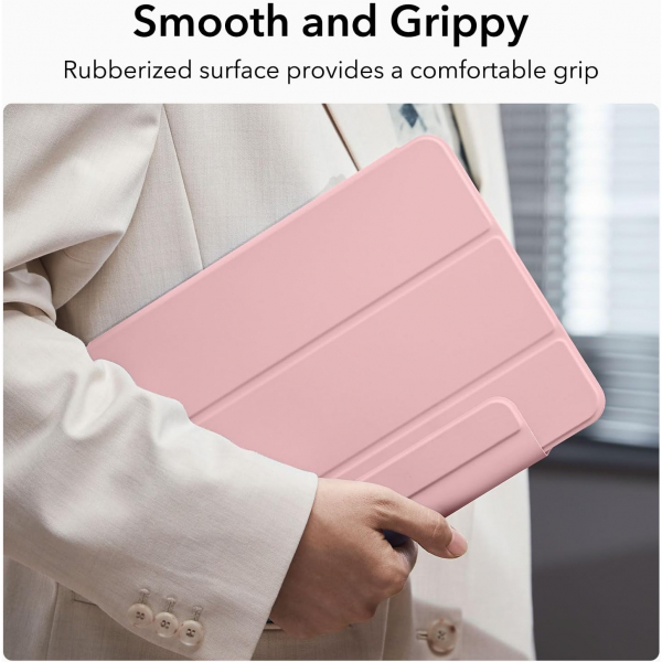 ESR iPad Pro Rebound Manyetik Ak�ll� K�l�f (12.9 in�)(4. Nesil)-Pink