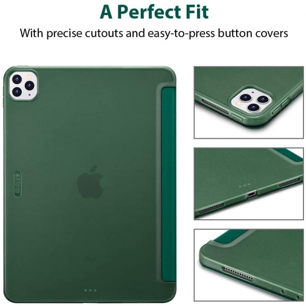 ESR iPad Pro Rebound nce Klf (11 in)(2. Nesil)-Dark Green