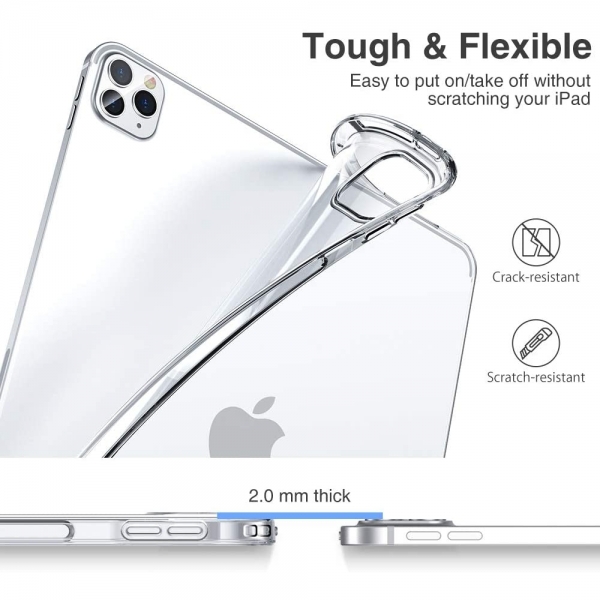 ESR iPad Pro Rebound �effaf K�l�f (12.9 in�)(4.Nesil)-Clear