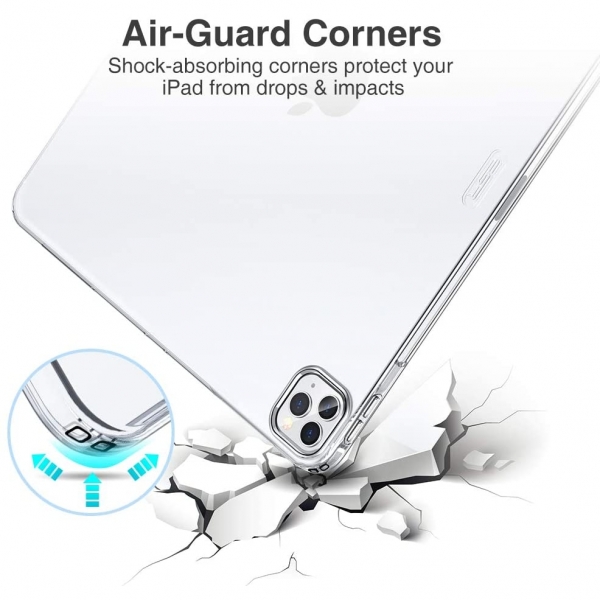 ESR iPad Pro Rebound �effaf K�l�f (12.9 in�)(4.Nesil)-Clear