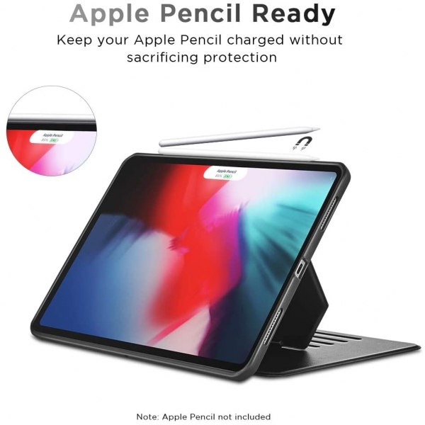 ESR iPad Pro Sentry Standl ve Kalem Blmeli Klf (11 in)(2.Nesil)