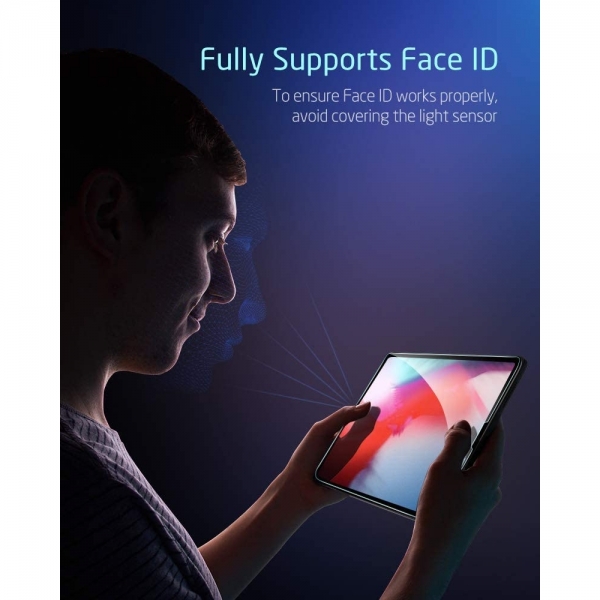 ESR iPad Pro Temperli Cam Ekran Koruyucu (12.9 in)(4. Nesil)(2 Adet)