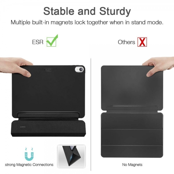 ESR iPad Pro Yippee Standl Klf (11 in)-Black